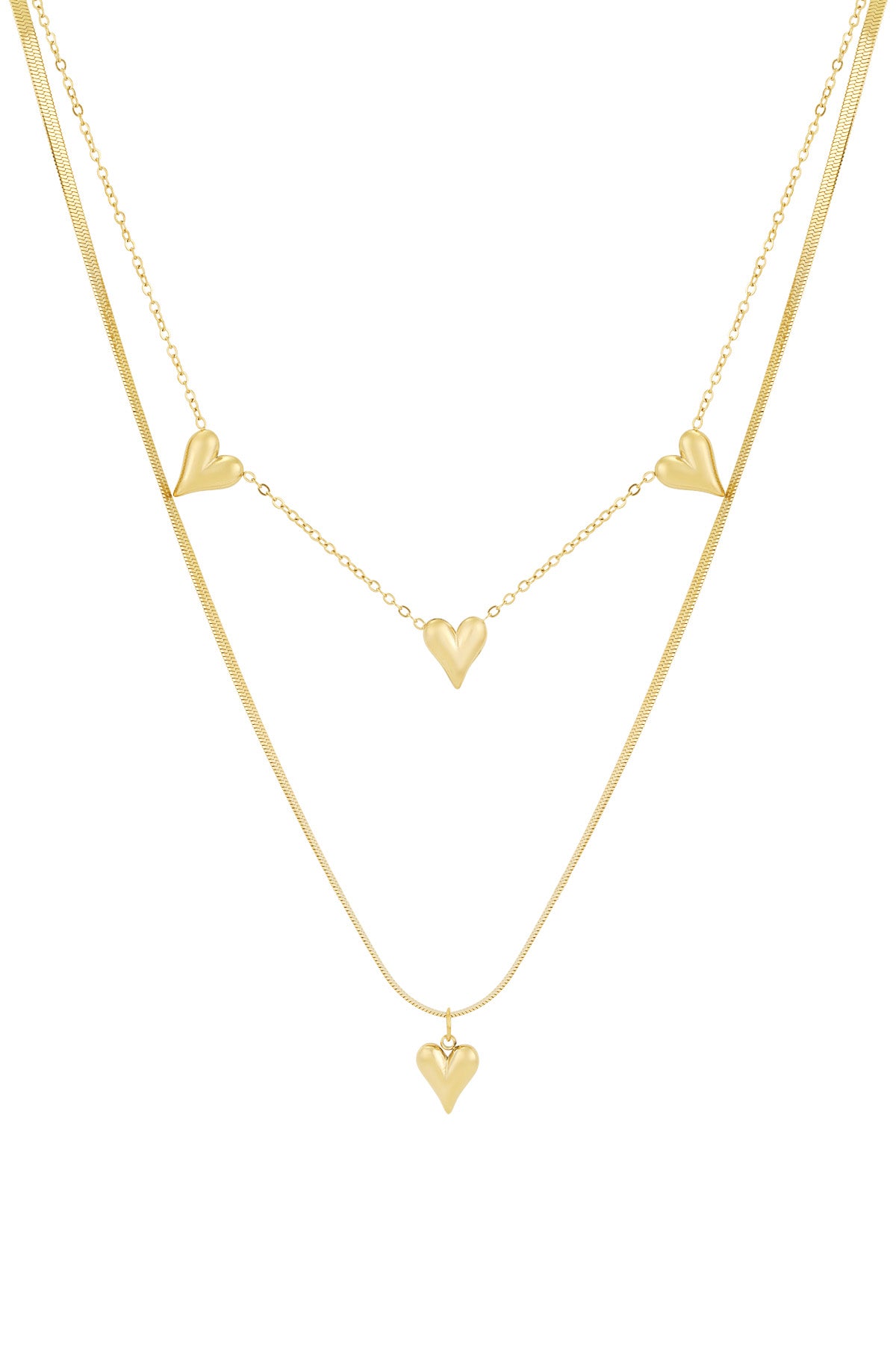 heart to heart necklace