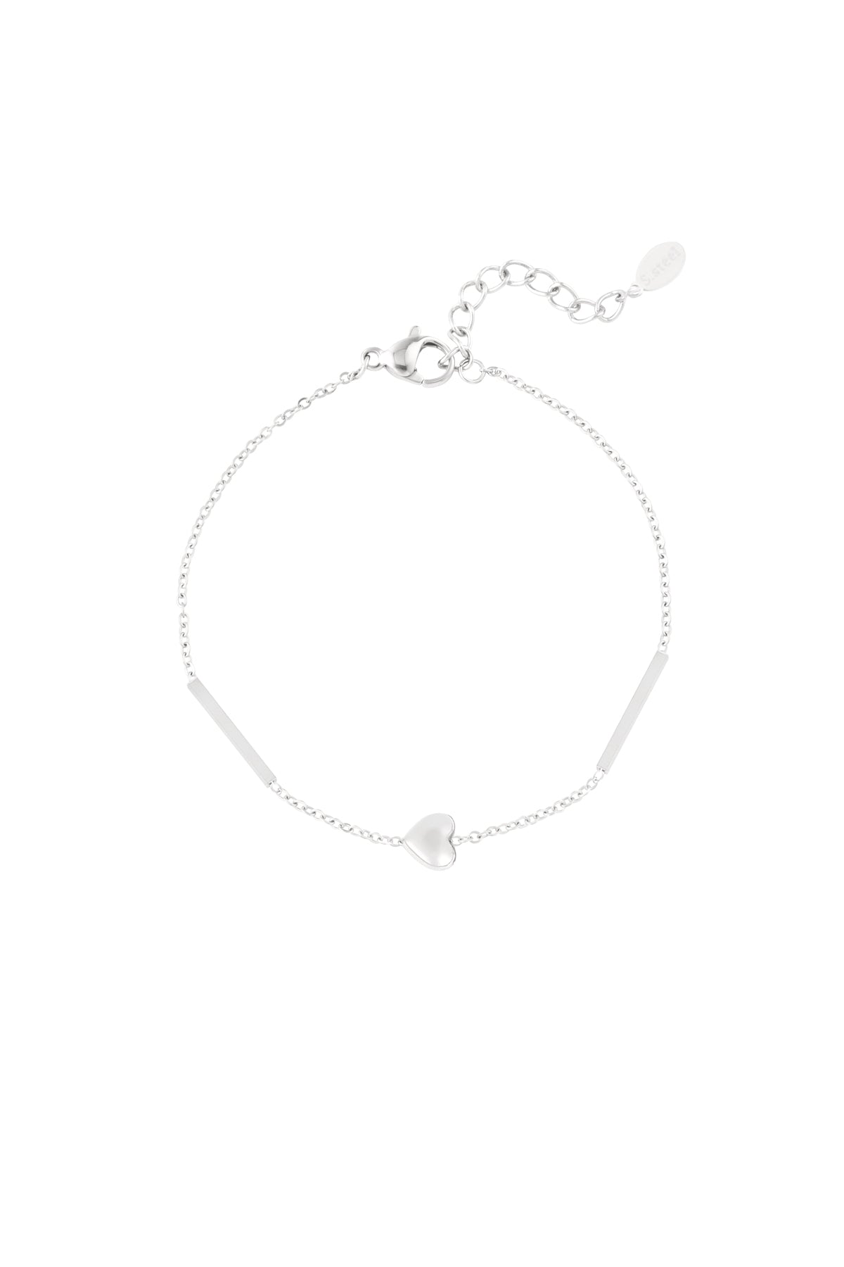 bracelet simple heart